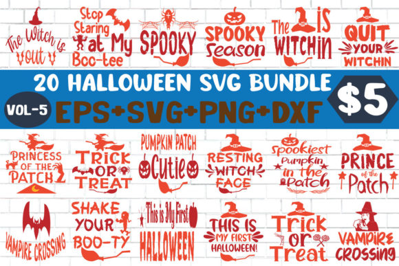 20 Halloween SVG Design Bundle Review