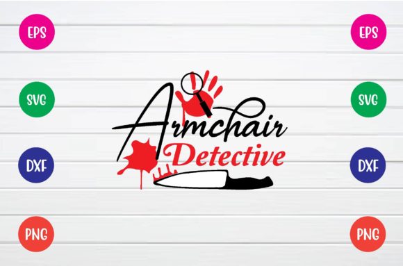 Armchair Detective Svg Review for Embroidery Projects
