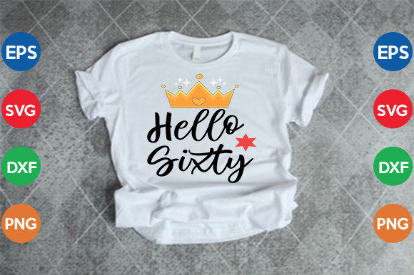 Hello Sixty SVG Cut File Review