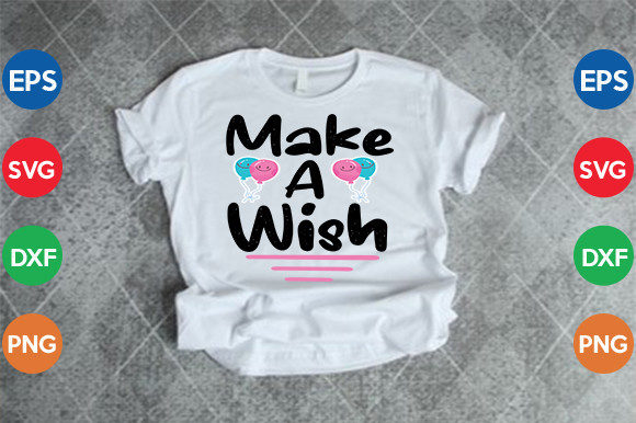 Make a Wish SVG Cut File Review for Embroidery Projects