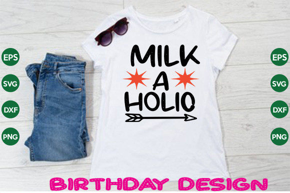 Milkaholic SVG Cut File Review