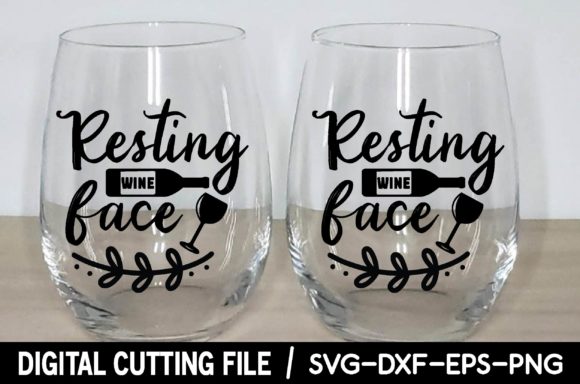 Resting Wine Face Svg Review for Embroidery Projects