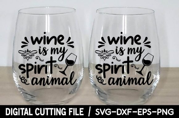 Wine is My Spirit Animal Svg Review